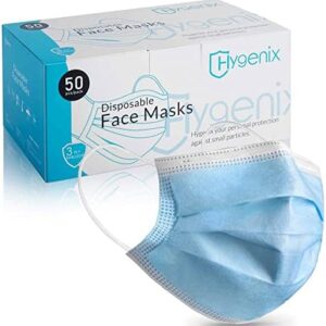 Hygenix 3ply disposable face masks