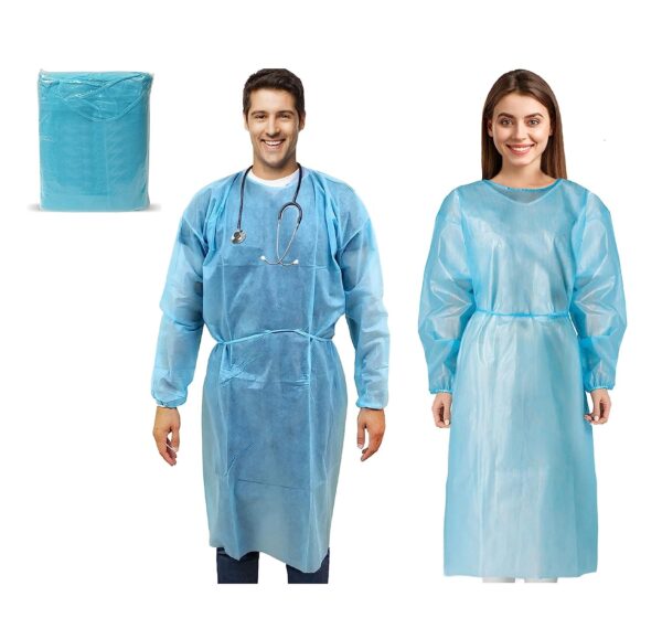Stay Protected with MEDICAL NATION Disposable Isolation Gowns